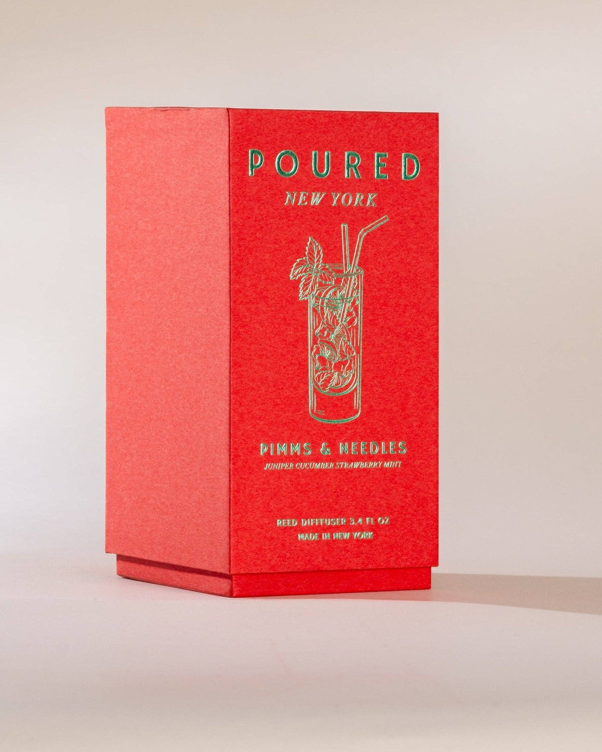 Poured New York - PIMMS &amp; NEEDLES Candle - The Look and Co