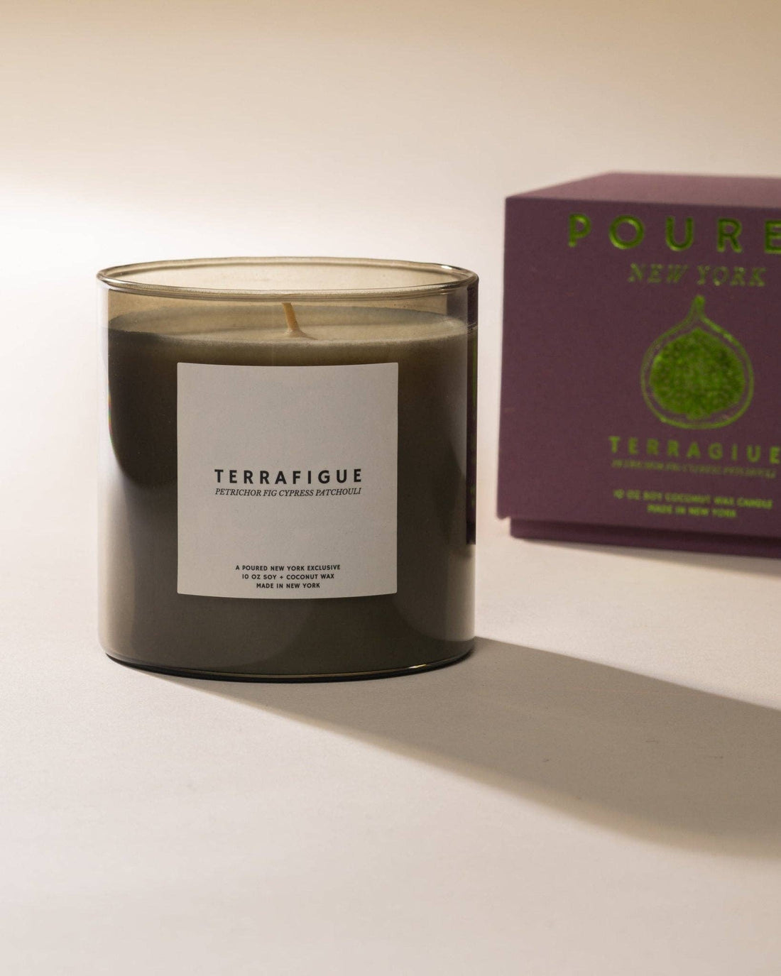 Poured New York - TERRAFIGUE Candle - The Look and Co