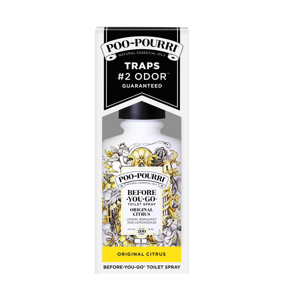 ~Pourri - Poo~Pourri Original Citrus Toilet Spray 4oz. - The Look and Co