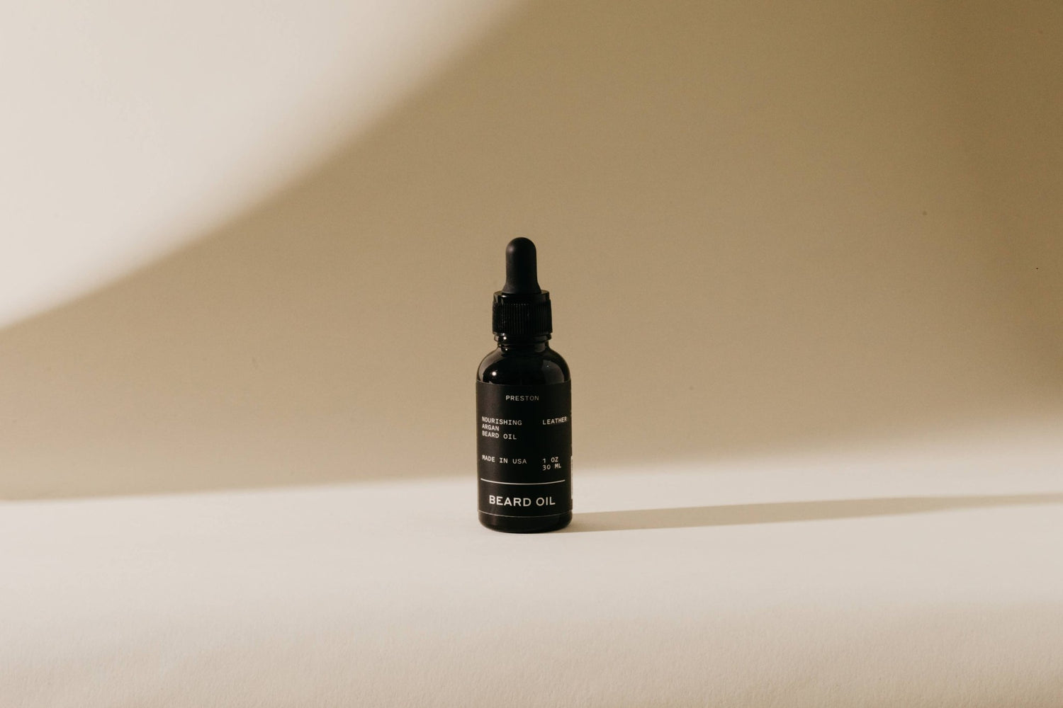 Preston Grooming - Argan Oil Infused Beard Oil - The Look and Co