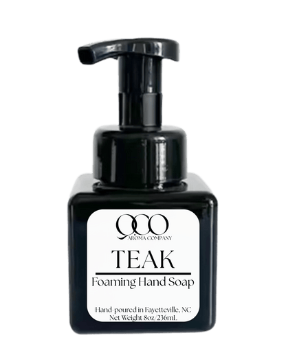 Q. Co Aroma Company - TEAK FOAMING HAND SOAP - The Look and Co