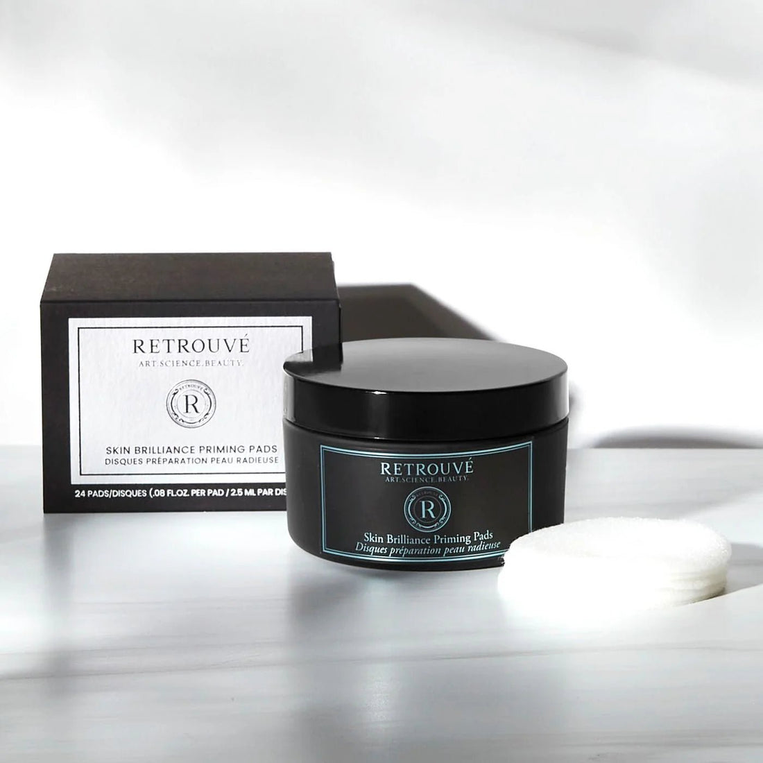 Retrouve Skin Brilliance Priming Pads - 24 count - The Look and Co