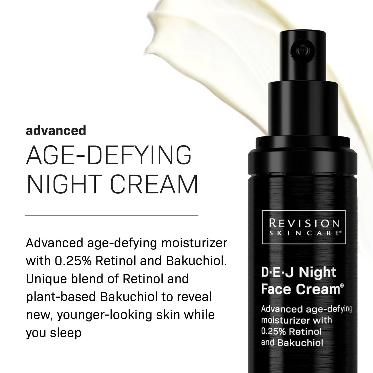 Revision Skincare D.E.J Night Face Cream® - The Look and Co