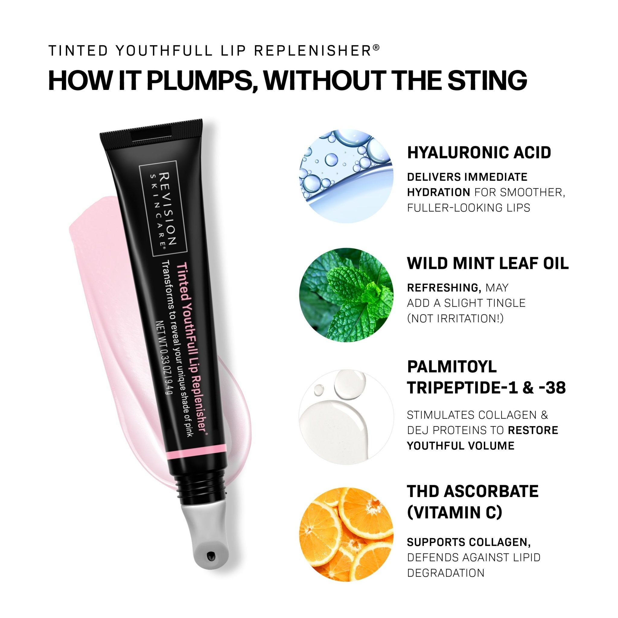 Revision Skincare Tinted YouthFull Lip Replenisher® - The Look and Co
