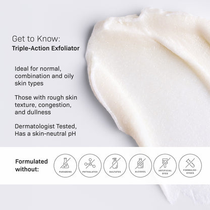 Revision Skincare Triple - Action Exfoliator 3 oz - The Look and Co