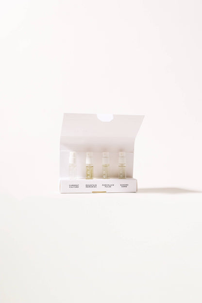 Roan Fragrances - NEW! Discovery Set: Clean Tea - Based Fragrance (4x2ml Vials) - The Look and Co