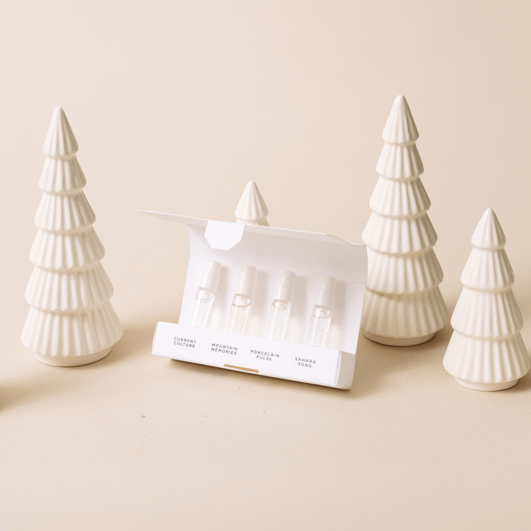 Roan Fragrances - NEW! Discovery Set: Clean Tea - Based Fragrance (4x2ml Vials) - The Look and Co