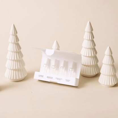 Roan Fragrances - NEW! Discovery Set: Clean Tea - Based Fragrance (4x2ml Vials) - The Look and Co