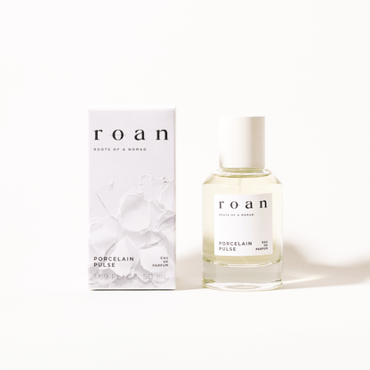 Roan Fragrances - Porcelain Pulse Eau De Parfum | Darjeeling Tea, Fruity Amber - The Look and Co