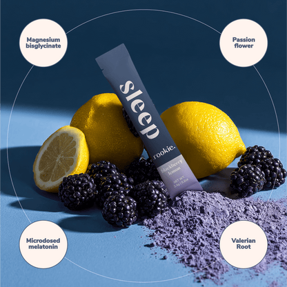 Rookie Wellness - Blackberry Lemon Sleep Drink Mix: Magnesium &amp; Melatonin - The Look and Co