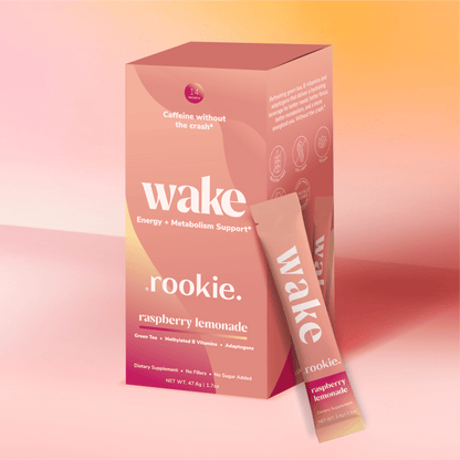 Rookie Wellness - Raspberry Lemonade Natural Energy + Metabolism Drink - The Look and Co