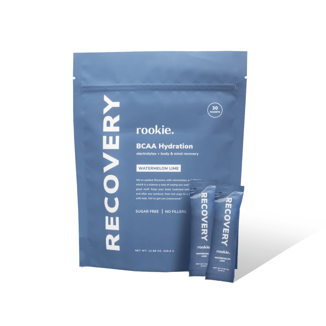 Rookie Wellness - Watermelon Lime BCAA Hydration + Electrolytes Packets - The Look and Co