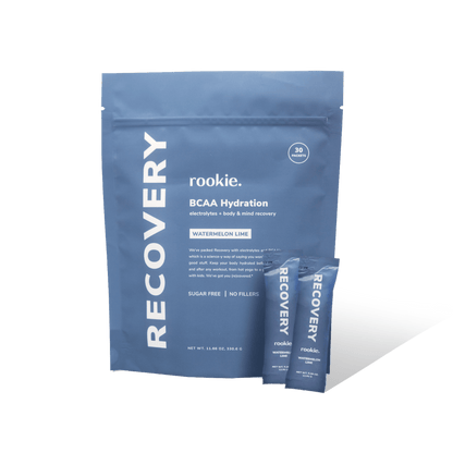 Rookie Wellness - Watermelon Lime BCAA Hydration + Electrolytes Packets - The Look and Co