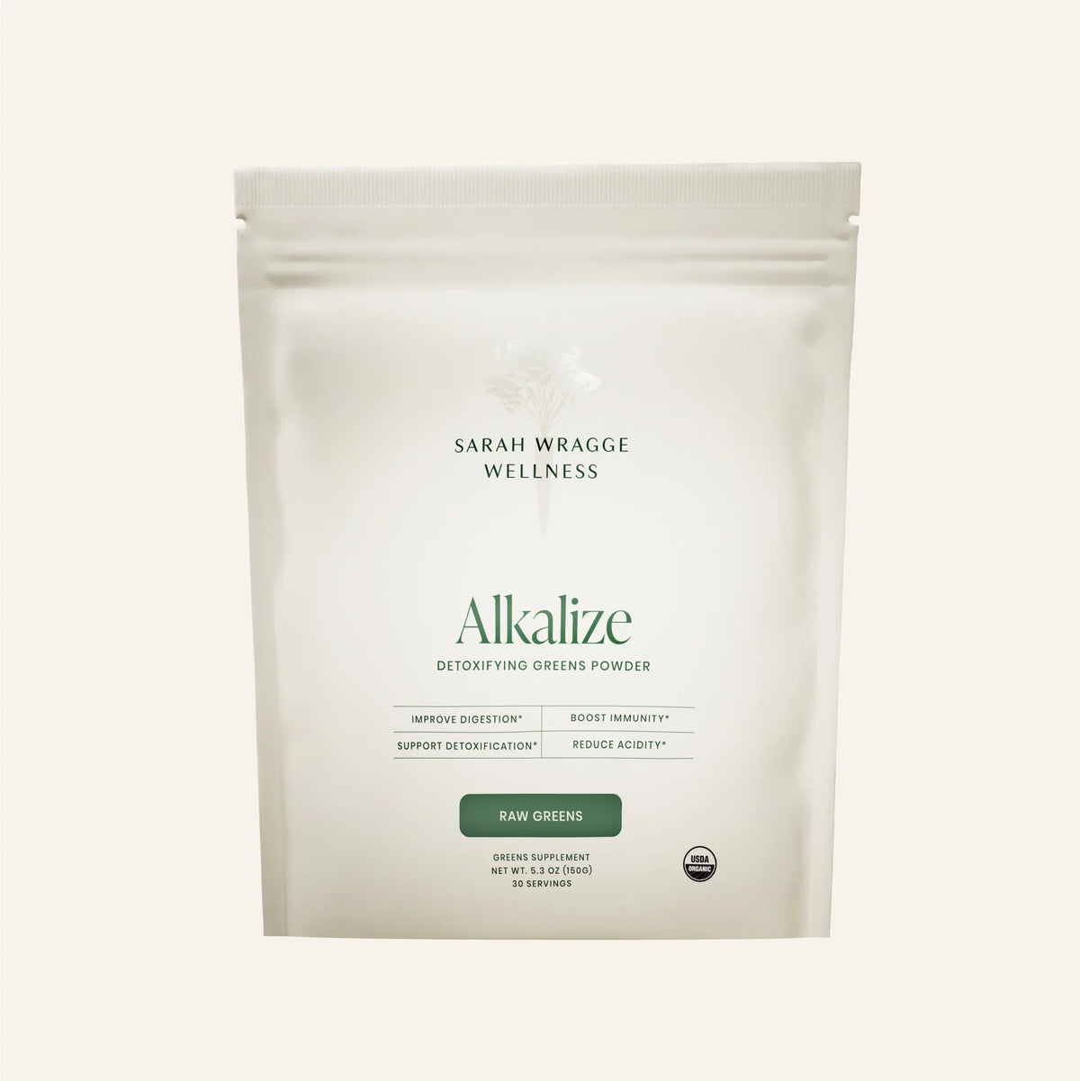 Sarah Wragge Wellness SWW® Alkalize Detoxifying Greens Powder - The Look and Co