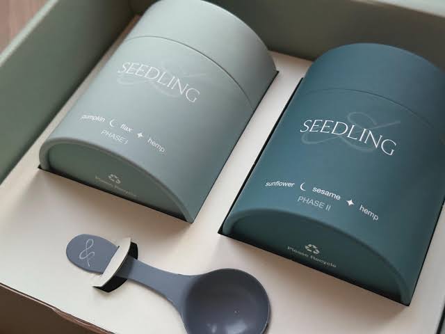 Seedling The Organic Seed Cycling Kit for Hormone Support - The Look and Co