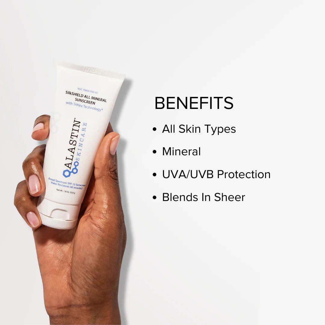 SilkSHIELD® All Mineral Sunscreen SPF 30 with TriHex Technology® - The Look and Co