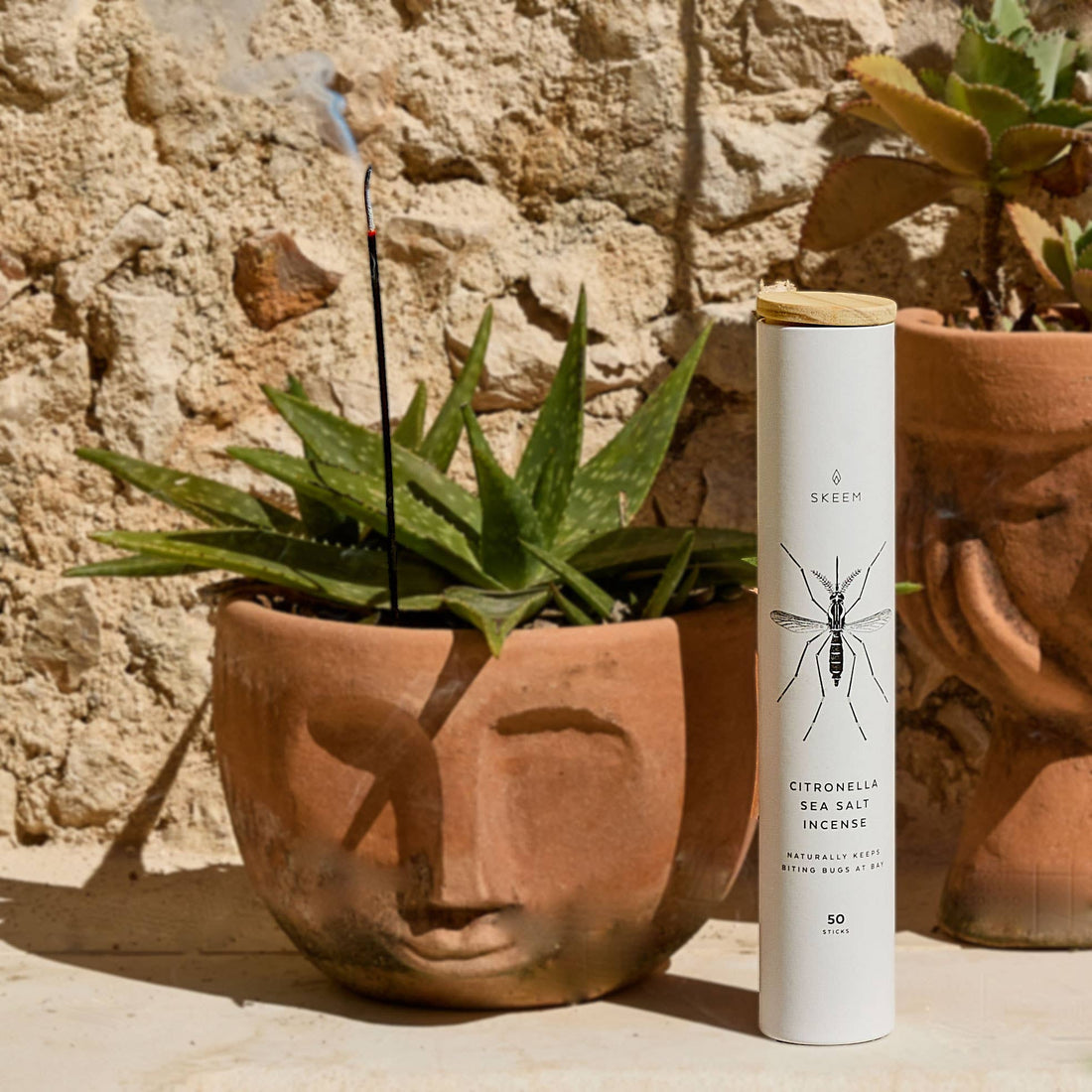 SKEEM - Citronella Incense, Sea Salt - The Look and Co