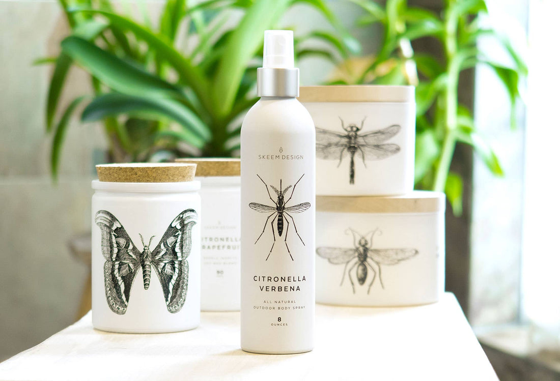 SKEEM - Citronella Verbena Outdoor Body Spray - The Look and Co