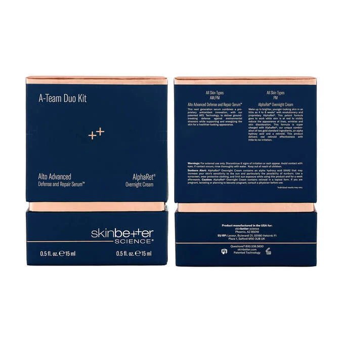 SkinBetter Science A - team Duo Kit - The Look and Co