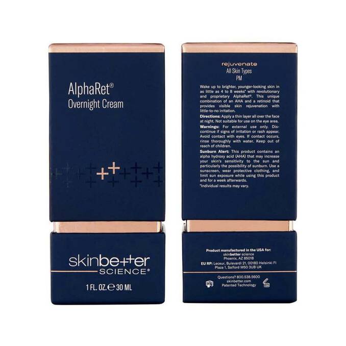 SkinBetter Science AlphaRet Overnight Cream - The Look and Co