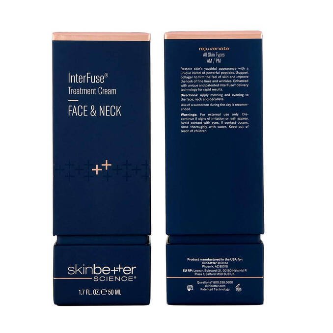 SkinBetter Science InterFuse Treatment Cream FACE &amp; NECK - The Look and Co