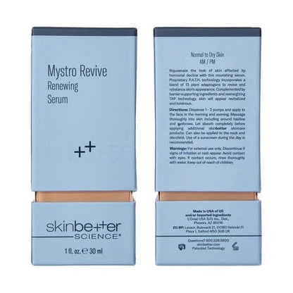 SkinBetter Science Mystro Revive Renewing Serum - The Look and Co