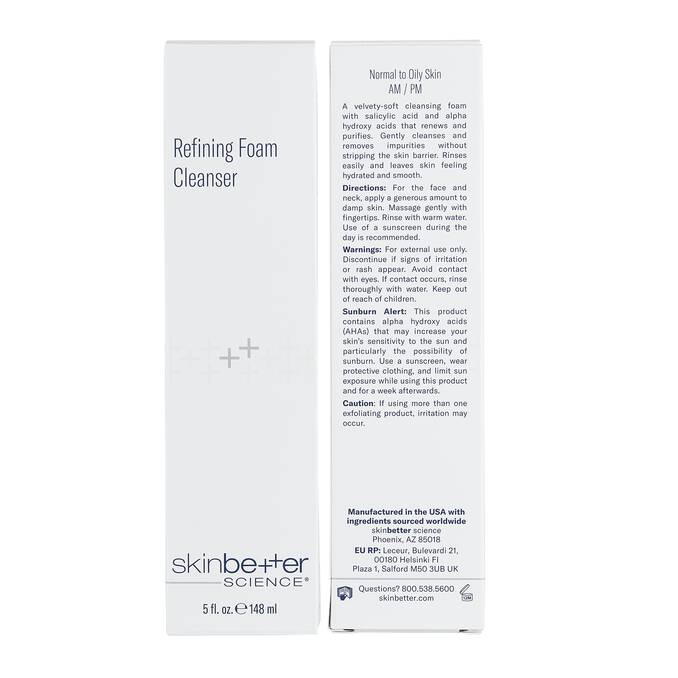 SkinBetter Science Refining Foam Cleanser - The Look and Co