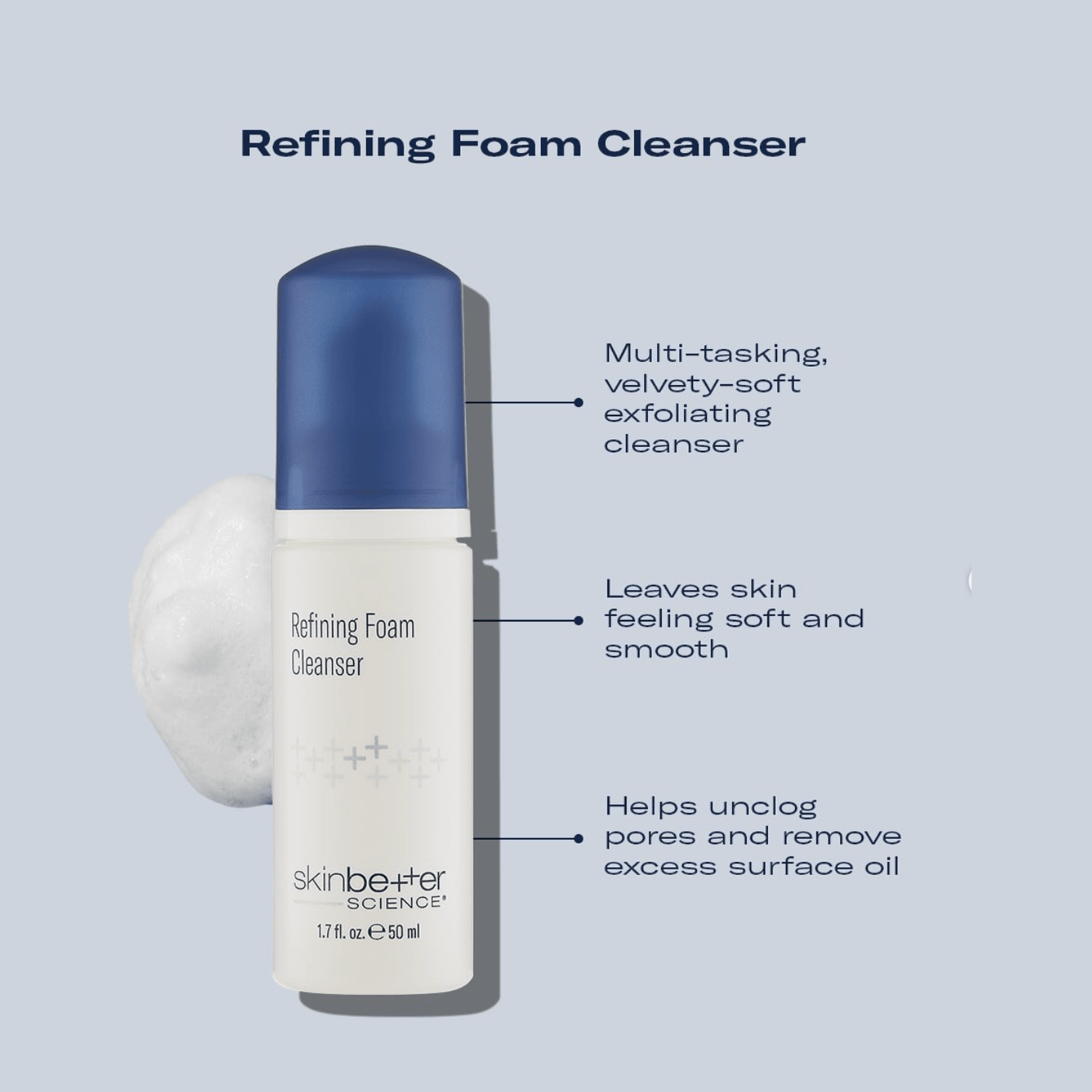 SkinBetter Science Refining Foam Cleanser - The Look and Co