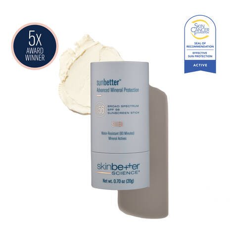 Skinbetter Science Sunbetter SHEER SPF 56 Mineral Sunscreen Stick - The Look and Co