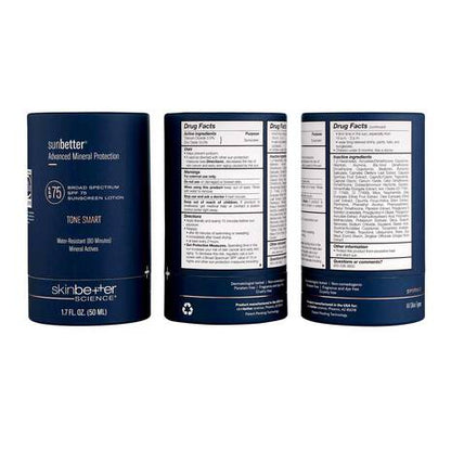 Skinbetter Science Sunbetter TONE SMART SPF 75 Sunscreen Lotion - The Look and Co