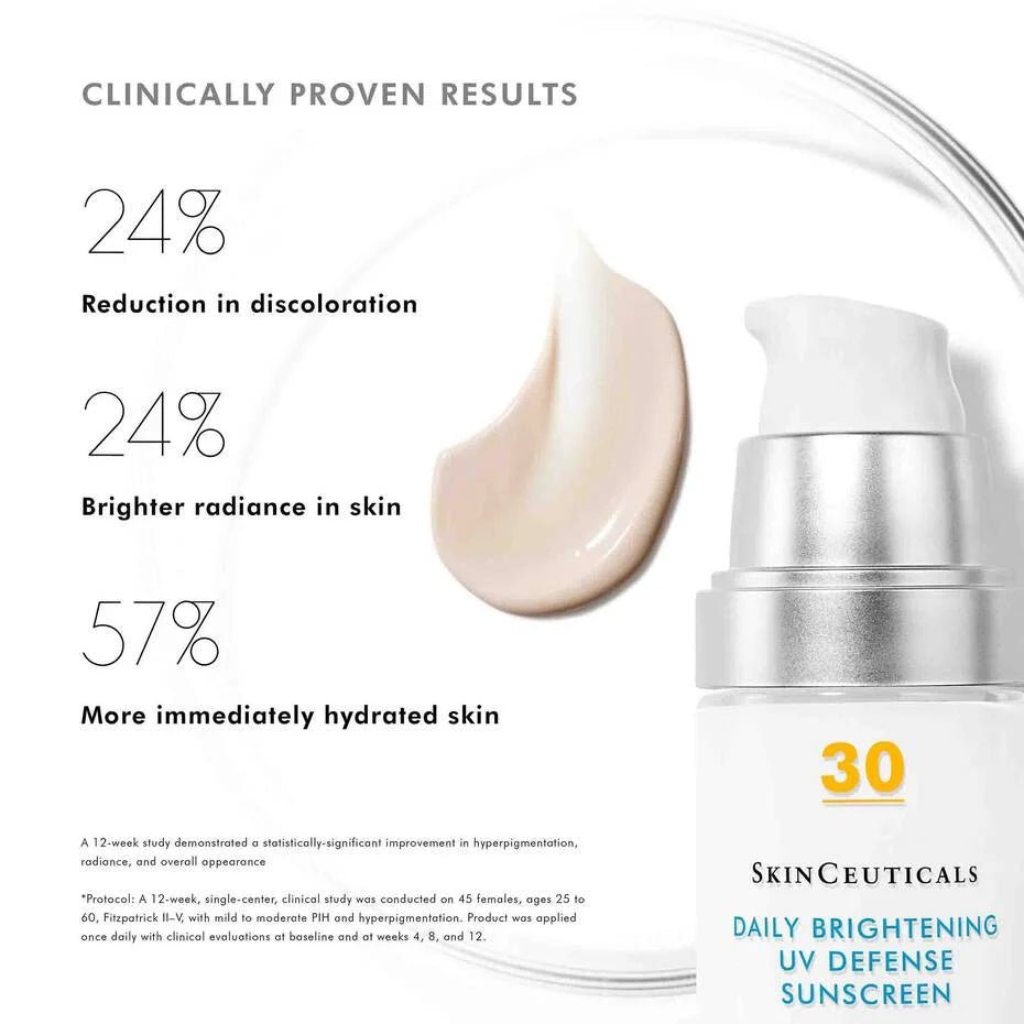 SkinCeuticals Daily Brightening UV Defense Sunscreen SPF 30 - The Look and Co
