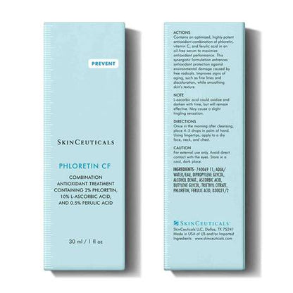 SkinCeuticals Phloretin CF with Ferulic Acid | Vitamin C Serum for Discoloration - The Look and Co