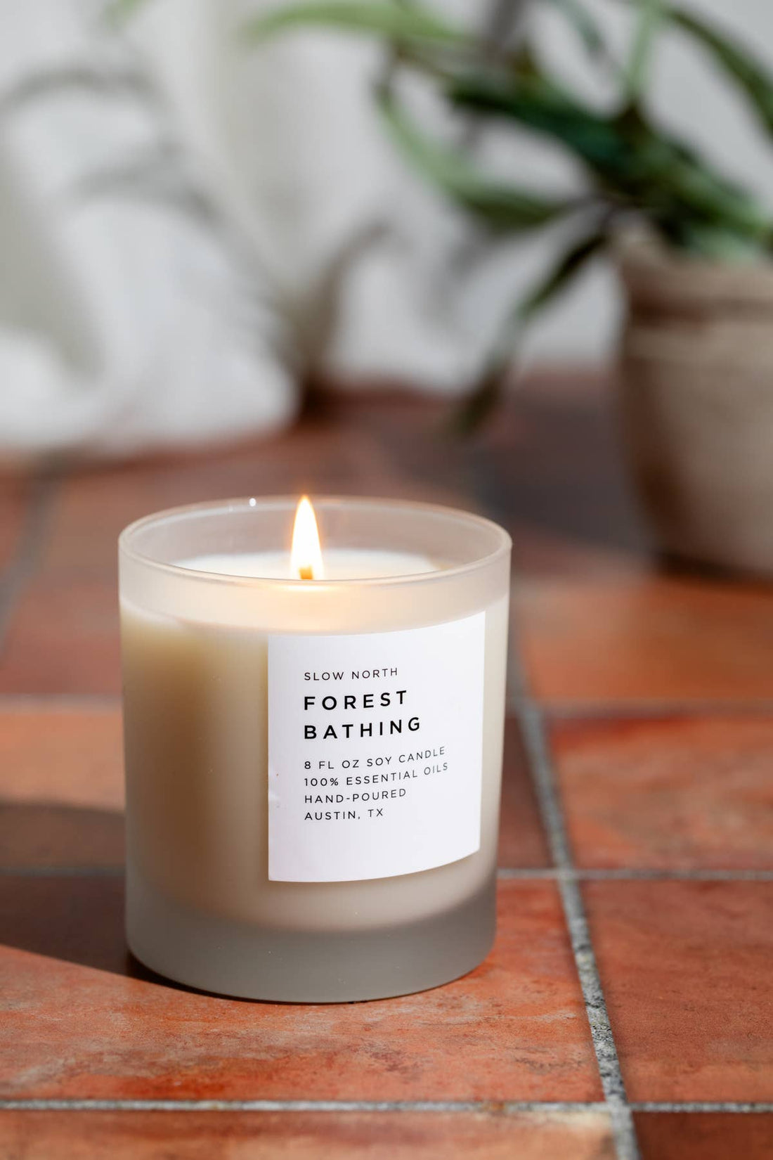 Slow North - Forest Bathing - Non-Toxic Candle - Spring Gift - The Look and Co