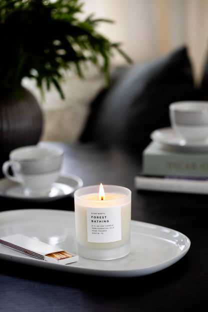 Slow North - Forest Bathing - Non-Toxic Candle - Spring Gift - The Look and Co