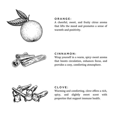 Slow North - Orange + Clove - Non-Toxic Soy Candle - The Look and Co