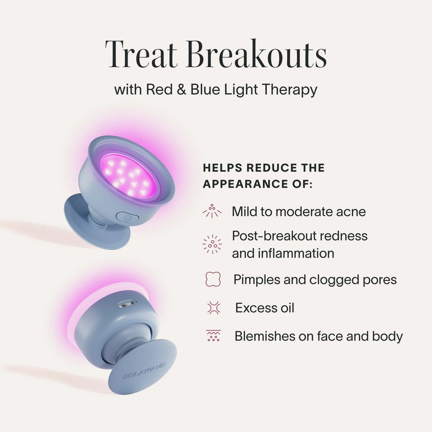 Solawave Bye Acne Spot Treatment - The Look and Co