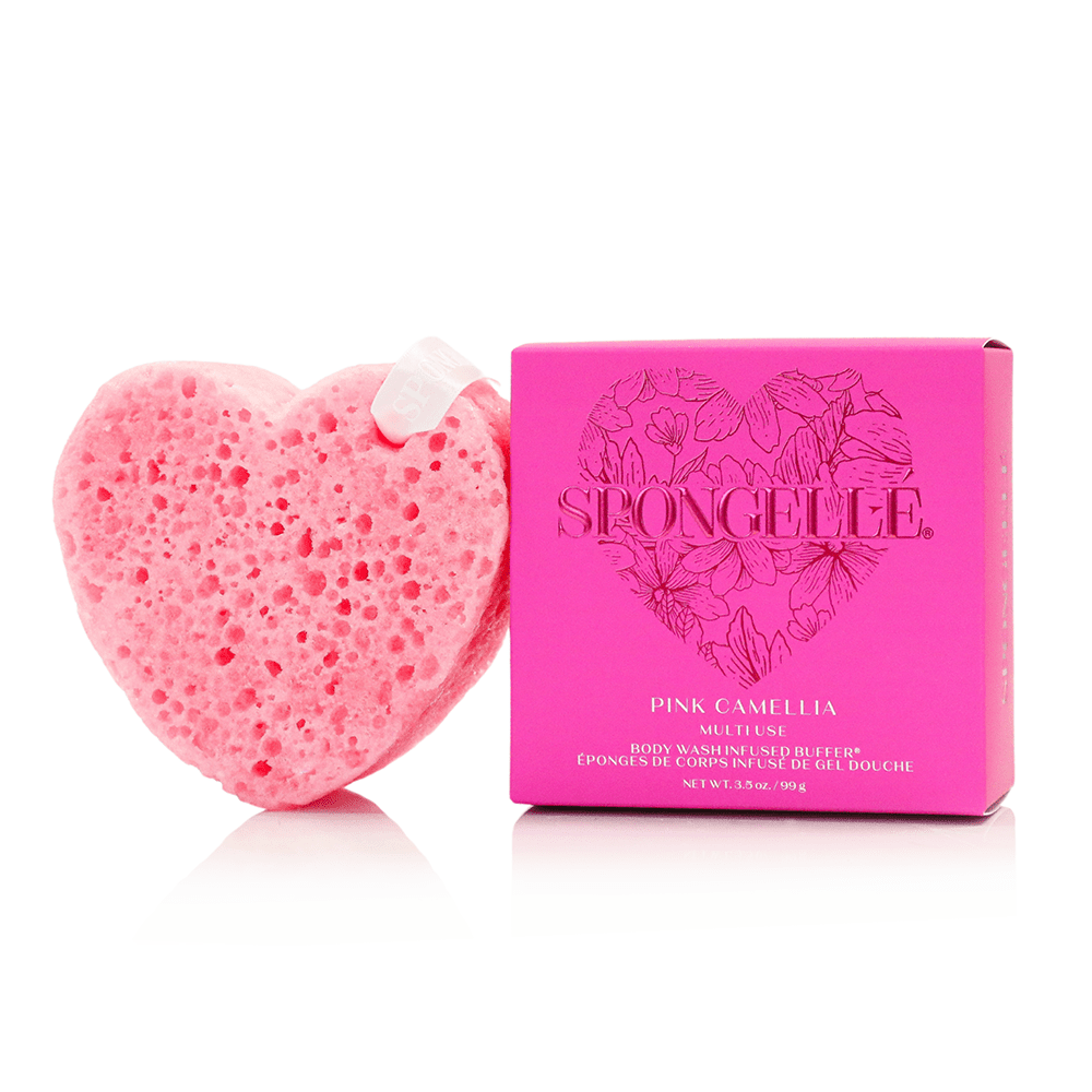 Spongellé | Valentines Day Gifts | Easter Gifts - Heart Buffer Assorted Pack | Valentines Day 2026 - The Look and Co