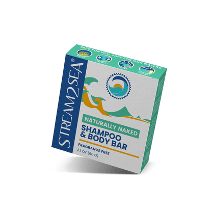 Stream2sea Naturally Naked Shampoo &amp; Body Bar - The Look and Co