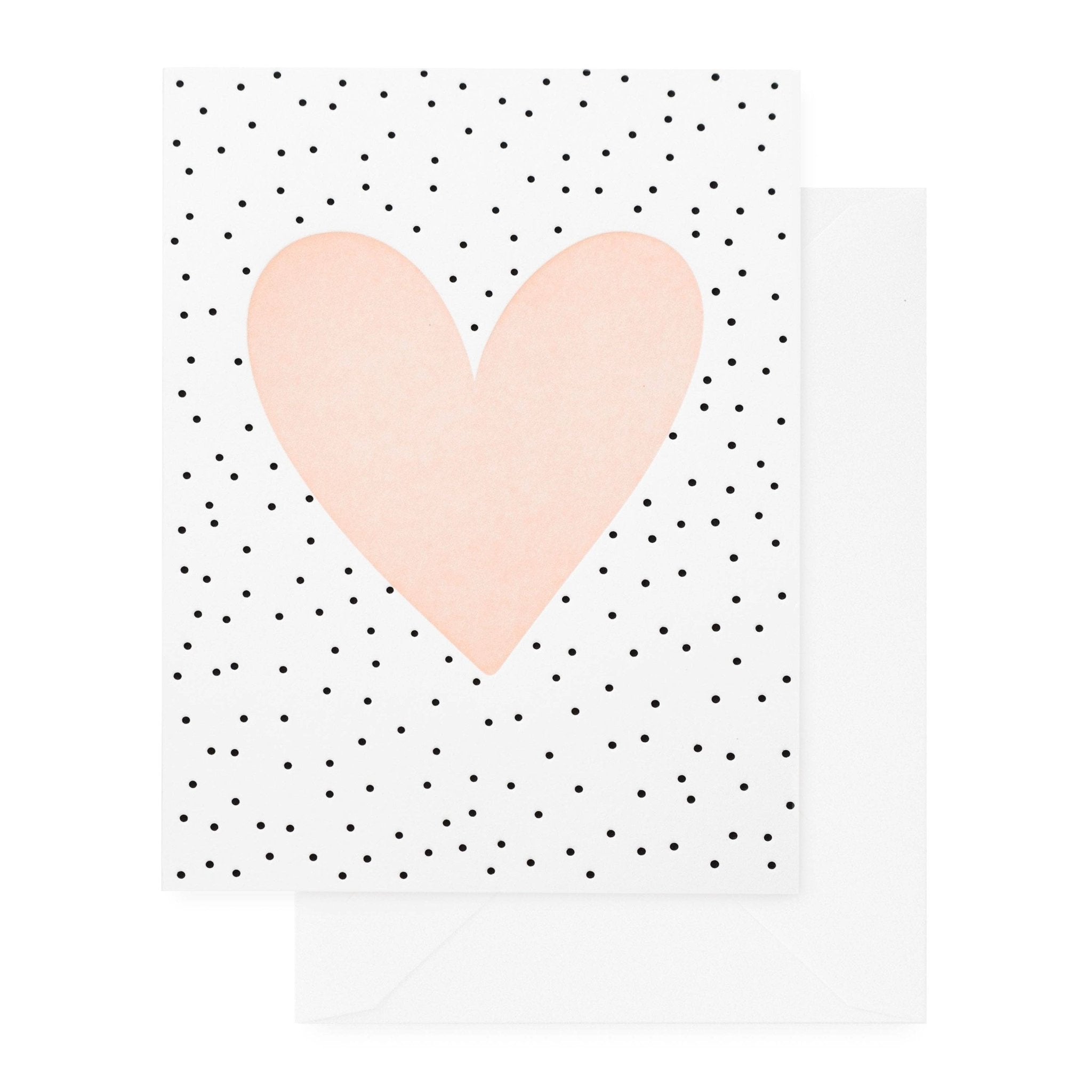 Sugar Paper - Pink Heart - The Look and Co