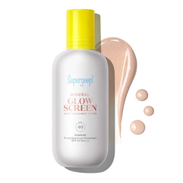 Supergoop Mineral Glowscreen Soft - Radiance Drops SPF 40 - The Look and Co