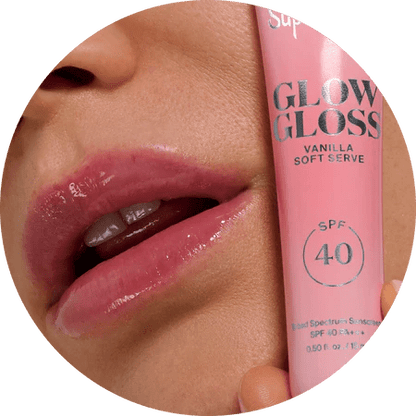 Supergoop NEW! Glow Gloss SPF 40 Lip Balm Trio - The Look and Co