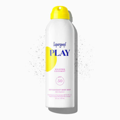 Supergoop PLAY Antioxidant Body Mist SPF 50 with Vitamin C - The Look and Co