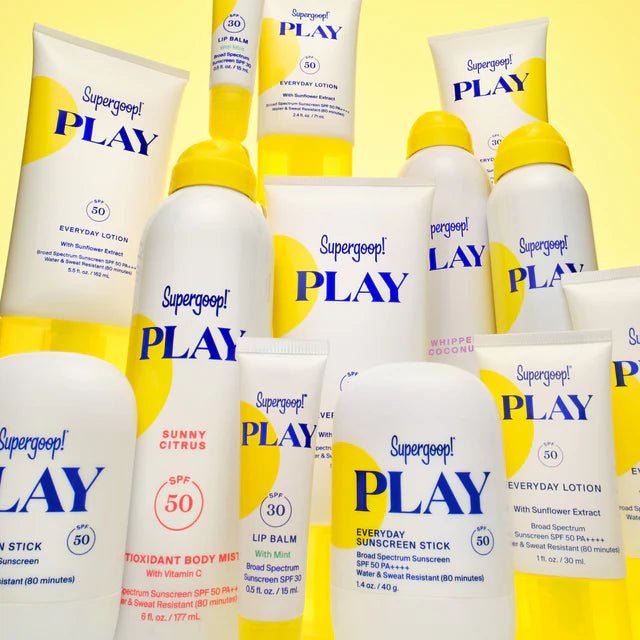 Supergoop PLAY Antioxidant Body Mist SPF 50 with Vitamin C - The Look and Co