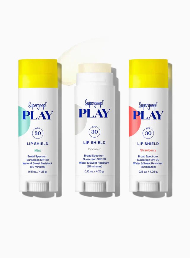 Supergoop PLAY Lip Shield SPF 30 Tropical Set - The Look and Co