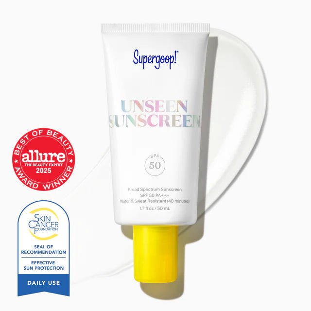 Supergoop Unseen Sunscreen SPF 50 - The Look and Co