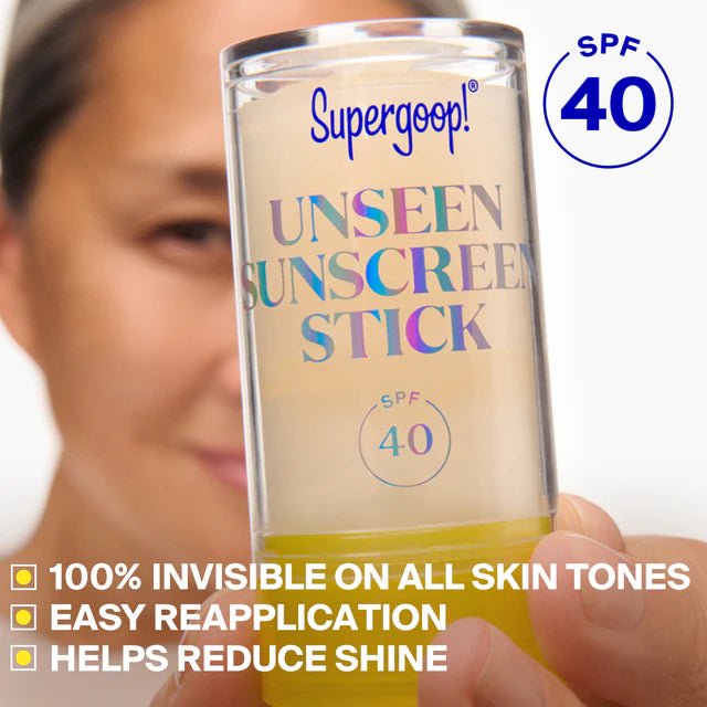 Supergoop Unseen Sunscreen Stick SPF 40 - The Look and Co