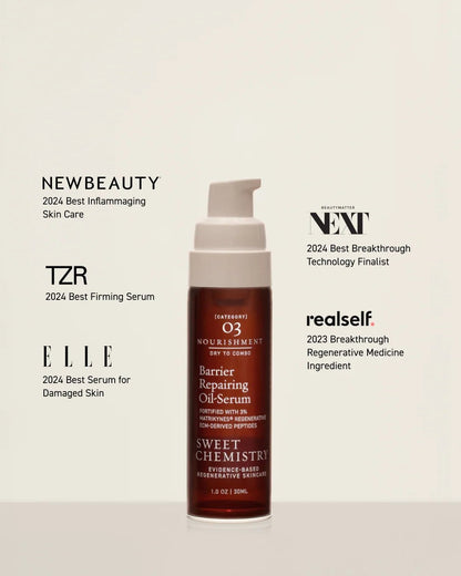 Sweet Chemistry Barrier Repairing Oil-Serum - The Look and Co