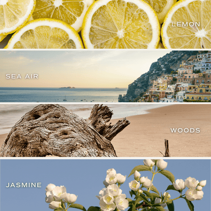 Sweet Water Decor - Coastal Lemon 11 oz Soy Candle - Home Decor &amp; Gifts - The Look and Co