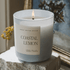 Sweet Water Decor - Coastal Lemon 15 oz Soy Candle, Matte Jar - Home Decor - The Look and Co