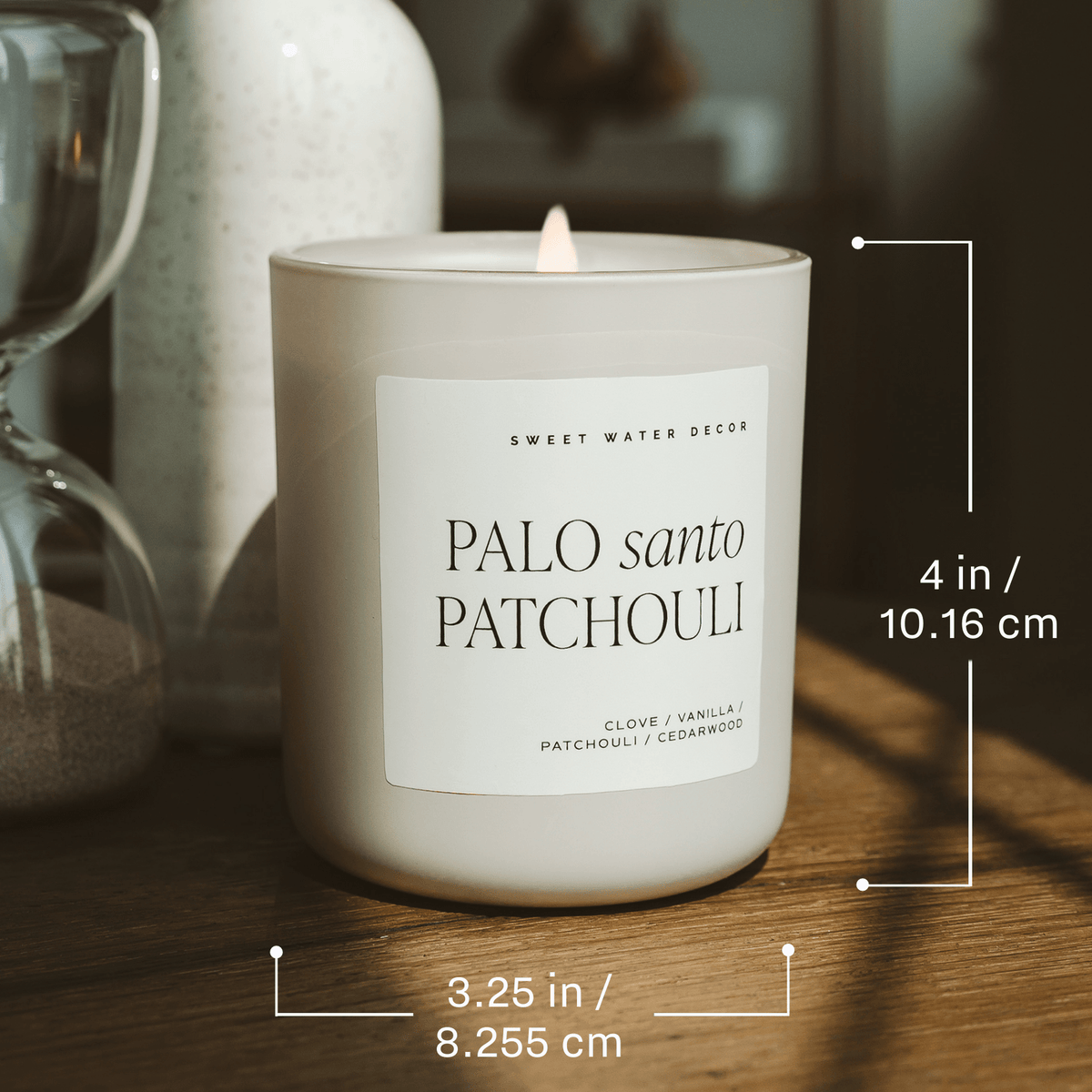 Sweet Water Decor - Salt and Sea 15 oz Soy Candle, Matte Jar - Home Decor - The Look and Co